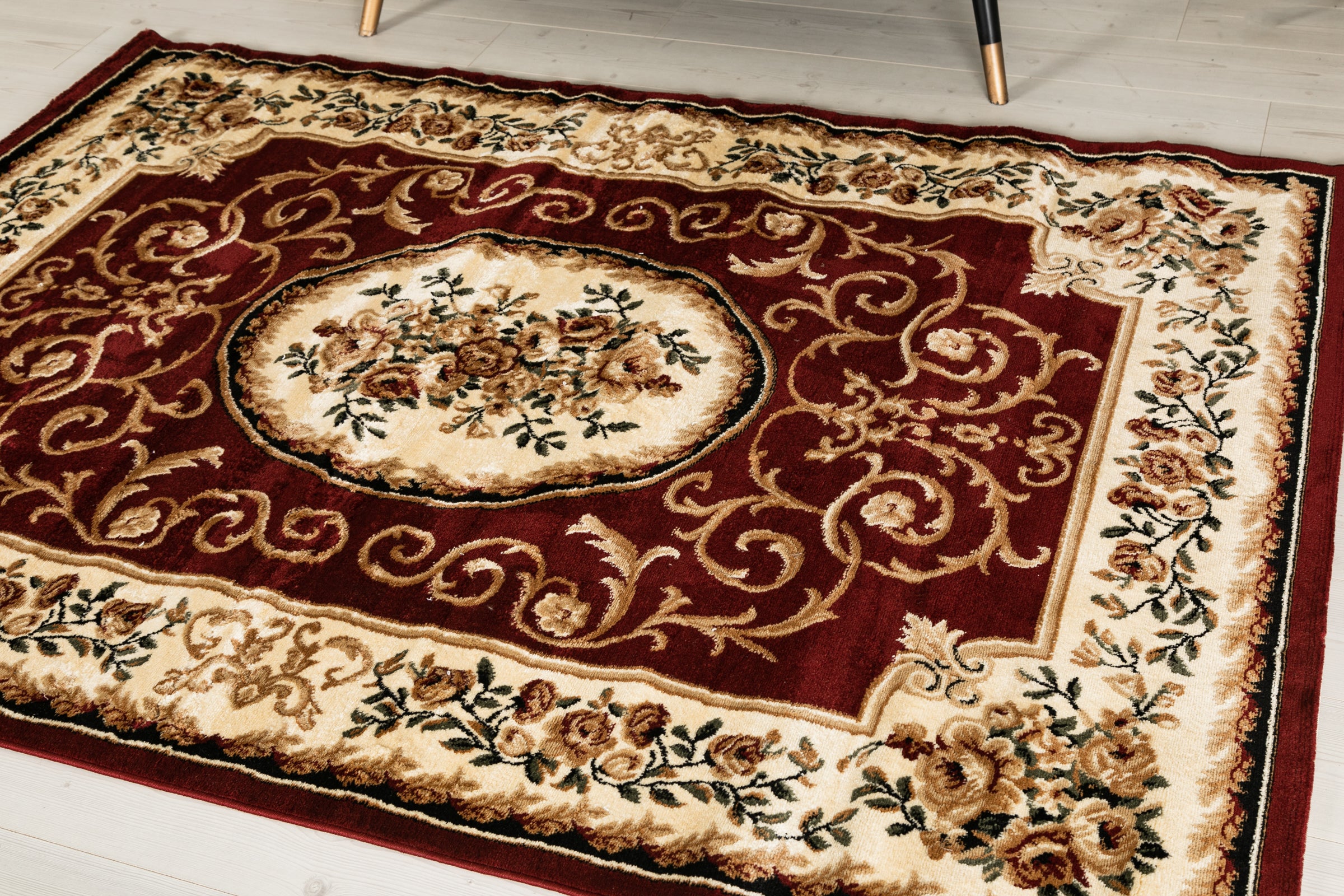 Yasemin Kemik Bordó Nonfiguratív Szőnyeg